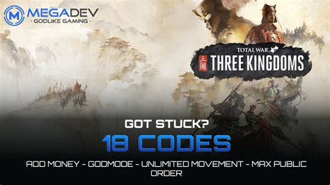 total war three kingdoms cheat engine|Total War: THREE KINGDOMS Cheats and Trainer for Steam.